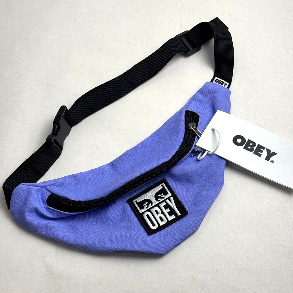 Obey Hip Bag "Wasted II" Pigment Hydrangea NWT
